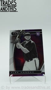 2021 Panini Chronicles Titan Alek Manoah #13 RC