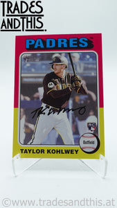 2024 Topps Heritage Taylor Kohlwey #154 RC