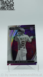 2021 Panini Chronicles Titan Holo Jose Devers #8 RC