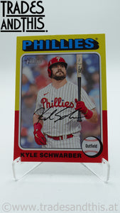 2024 Topps Heritage Kyle Schwarber #161