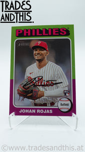 2024 Topps Heritage Johan Rojas #171 RC