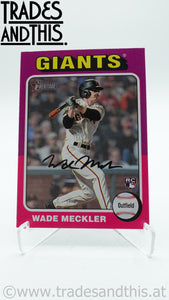 2024 Topps Heritage Wade Meckler #179 RC