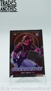 2021 Panini Chronicles Overdrive Joey Bart #4 RC