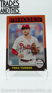 2024 Topps Heritage Trea Turner #181
