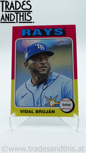2024 Topps Heritage Vidal Bruján #215