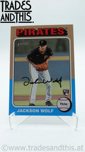 2024 Topps Heritage Jackson Wolf #216 RC