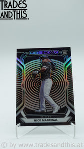 2021 Panini Chronicles Obsidian Nick Madrigal #54 RC