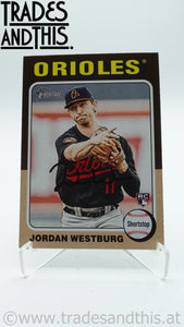 2024 Topps Heritage Jordan Westburg #229 RC
