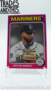 2024 Topps Heritage Devin Sweet #242 RC