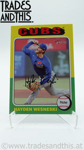 2024 Topps Heritage Hayden Wesneski #256