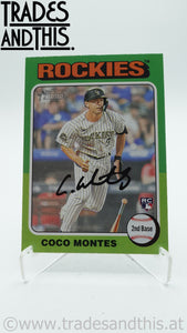 2024 Topps Heritage Coco Montes #263 RC