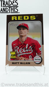 2024 Topps Heritage Matt McLain #279