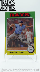 2024 Topps Heritage Jacob Lopez #285 RC