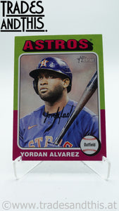 2024 Topps Heritage Yordan Alvarez #297