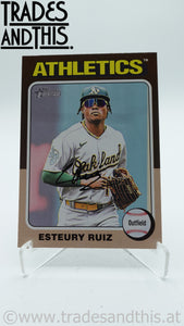 2024 Topps Heritage Esteury Ruiz #300
