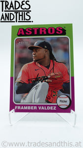 2024 Topps Heritage Framber Valdez #314