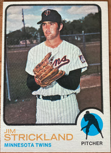 1973 Topps Jim Strickland #122