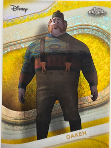 2025 Topps Chrome Disney Yellow Mini-Diamonds Oaken #114