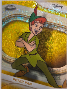 2025 Topps Chrome Disney Yellow Mini-Diamonds Peter Pan #157