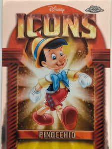 2025 Topps Chrome Disney Icons Pinocchio #DI-16