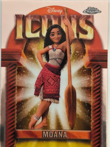 2025 Topps Chrome Disney Icons Moana #DI-22
