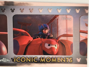 2025 Topps Chrome Disney Iconic Moments Baymax Wanders Through San Fransokyo #IM-19