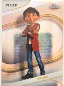 2025 Topps Chrome Disney Prism Refractor Miguel #72