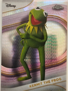 2025 Topps Chrome Disney Prism Refractor Kermit The Frog #122