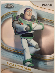 2025 Topps Chrome Disney Refractor Buzz Lightyear #90