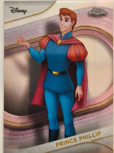 2025 Topps Chrome Disney Refractor Prince Phillip #121