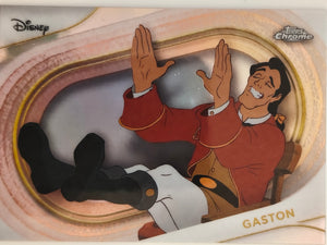 2025 Topps Chrome Disney Refractor Gaston #127