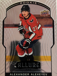 2020-21 Upper Deck Allure Alexander Alexeyev #86 RC