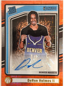 2024-25 Panini Donruss Choice Red 40/99 DaRon Holmes II #264 RC