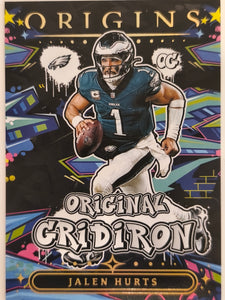 2025 Panini Origins Football Original Gridiron Jalen Hurts #17
