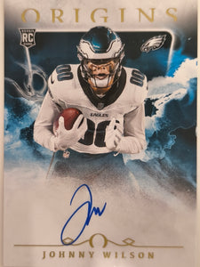 2025 Panini Origins Football Rookie Autograph Johnny Wilson #RAU-JWI RC