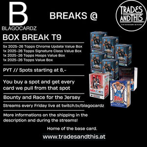 Blagocardz Break T9: 2025-26 NBA Value Box Break
