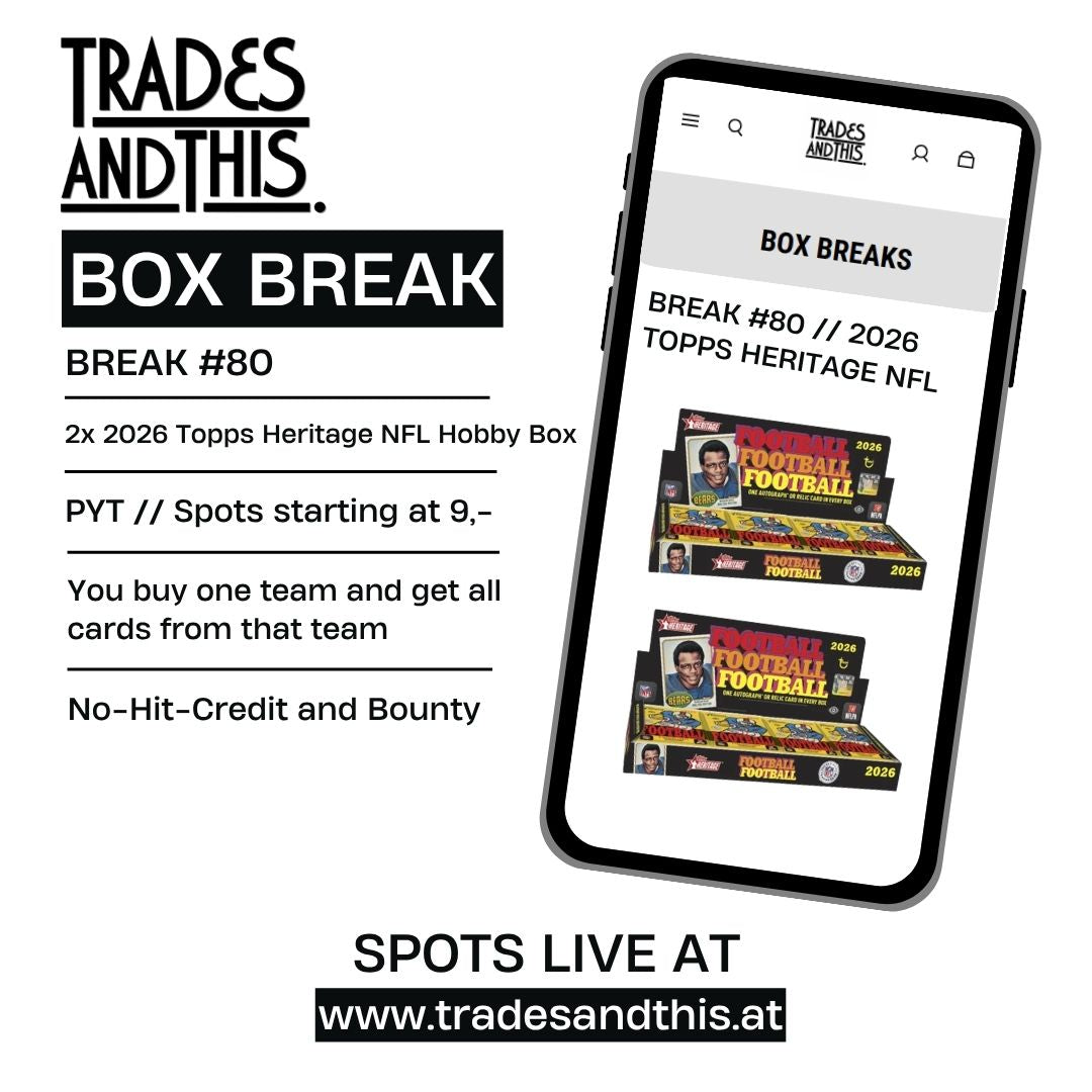 Break #80: 2026 Topps Heritage NFL Premiere Break // PYT
