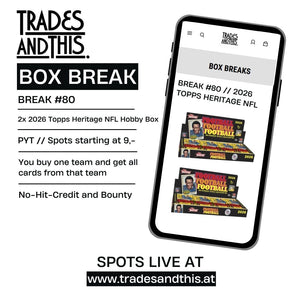 Break #80: 2026 Topps Heritage NFL Premiere Break // PYT