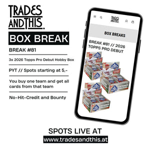 Break #81: 3x 2026 Topps Pro Debut Hobby Boxes // PYT