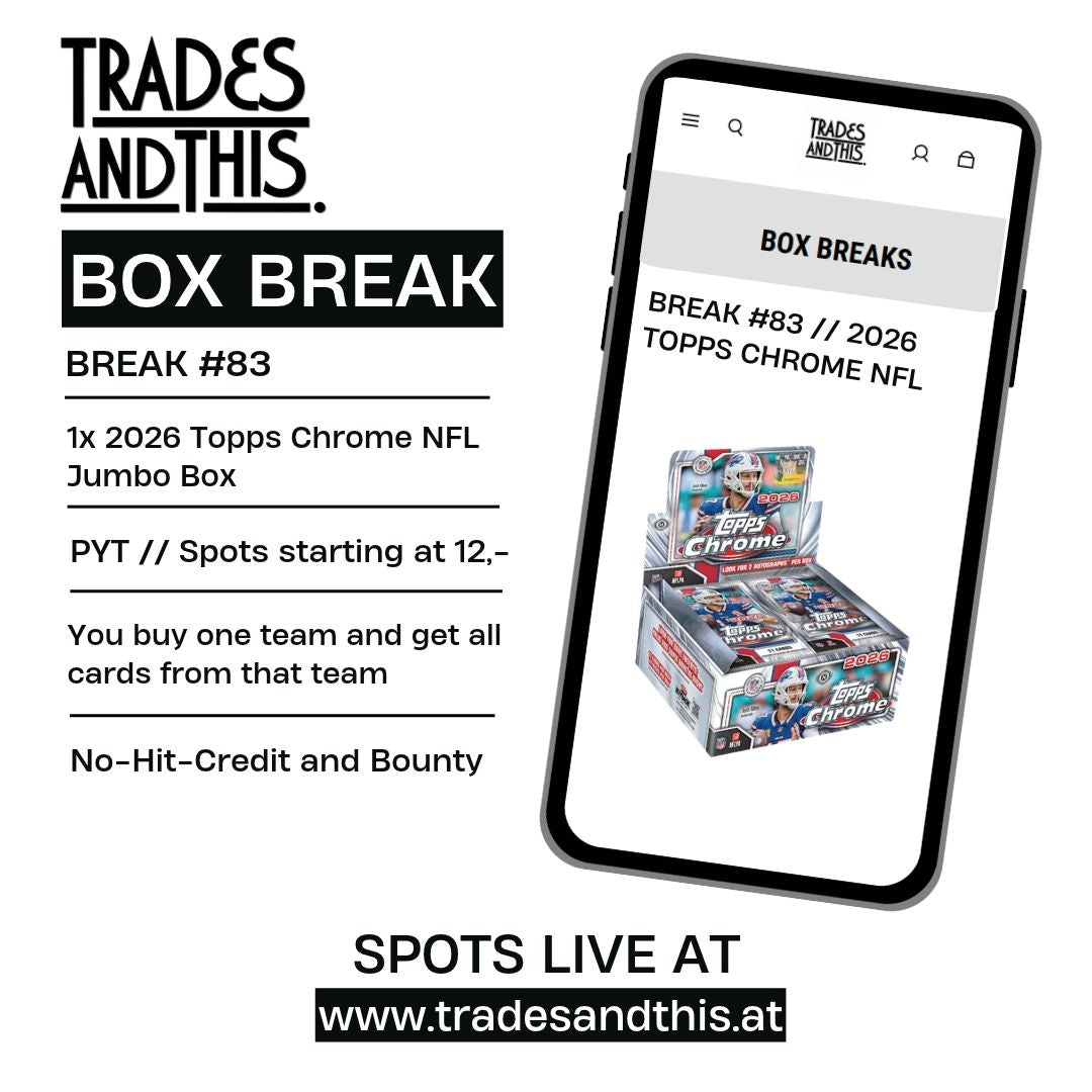 Break #83: 1x 2026 Topps Chrome NFL Jumbo Box // PYT