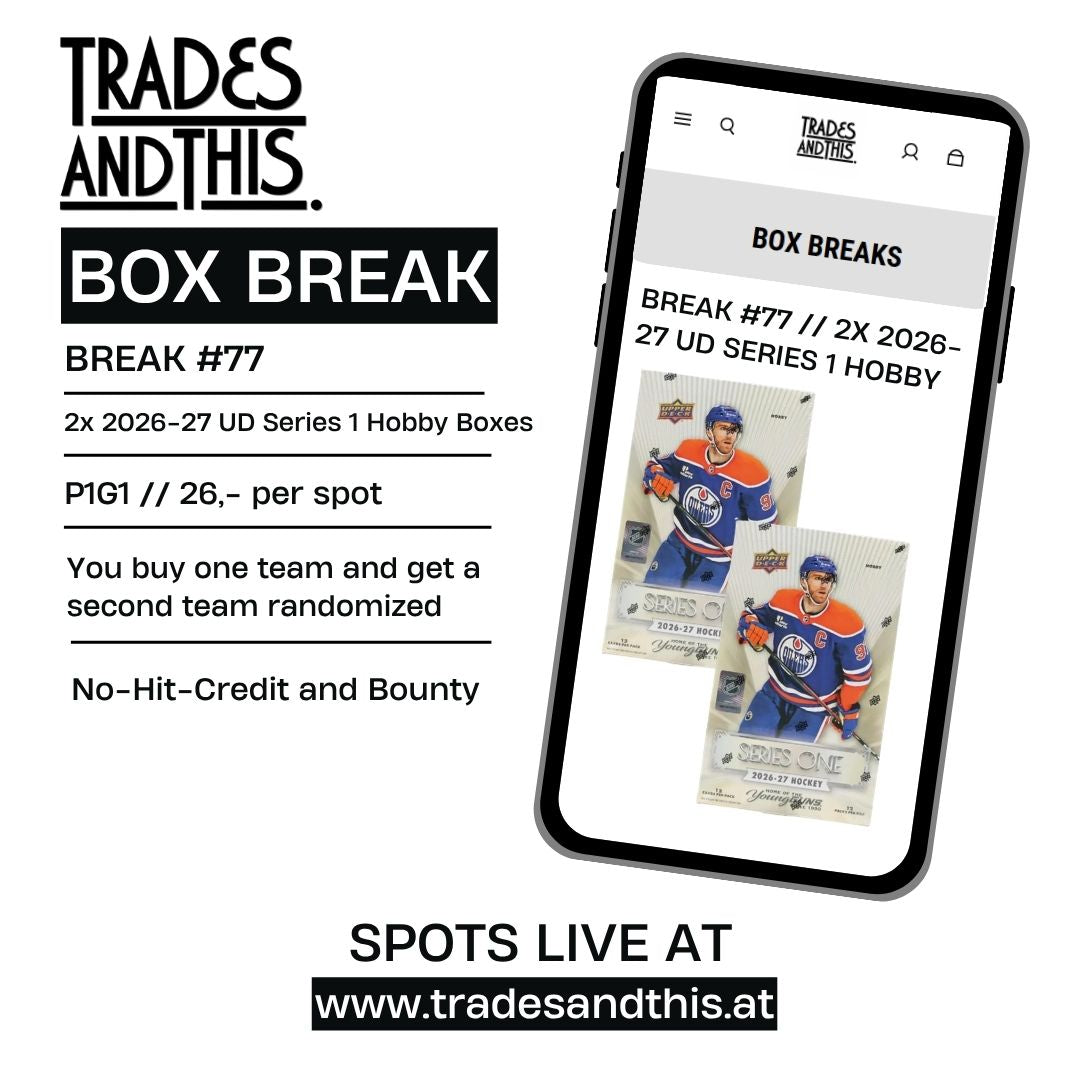 Break #77: 2x 2026-27 UD Series 1 Hobby Boxes // P1G1