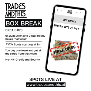 Break #73: Half Case of 2026 Topps Allen and Ginter Hobby Boxes // PYT