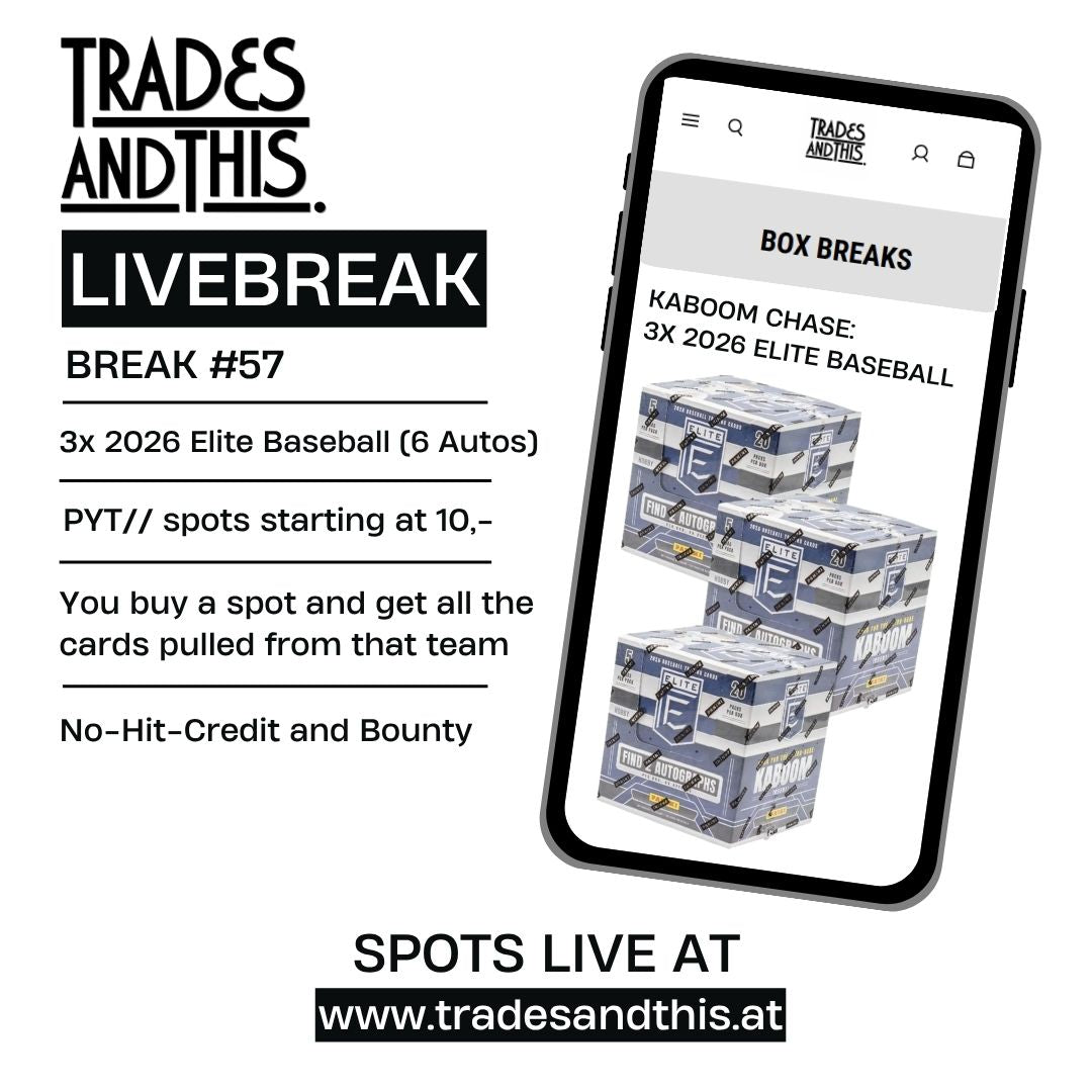 Break #57: 3x 2026 Panini Elite Baseabll Boxes // PYT