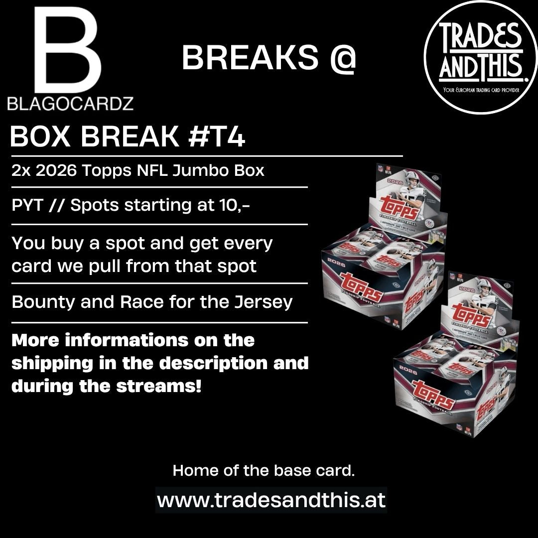 Blagocardz Break #T4: 2026 NFL Flagship Double Jumbo