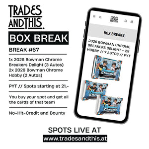 Break #67: 1x 2026 Bowman Chrome Breakers Delight + 2x Hobby // PYT