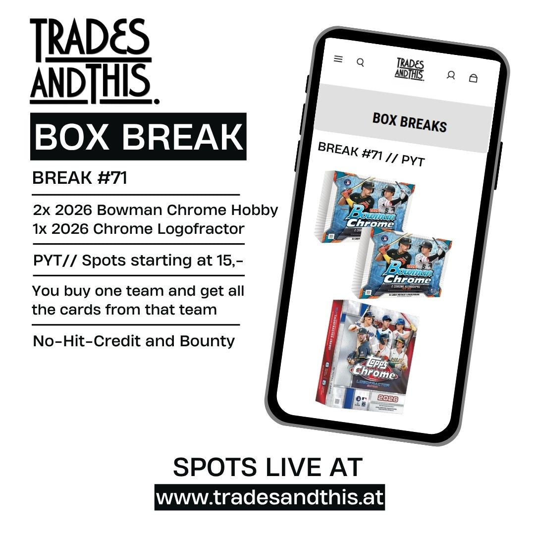 Break #71: 2x 2026 Bowman Chrome Hobby + 1x 2026 Chrome Logofractor // PYT