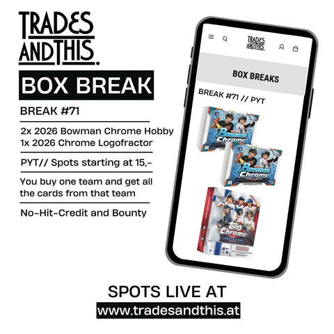 Break #71: 2x 2026 Bowman Chrome Hobby + 1x 2026 Chrome Logofractor // PYT