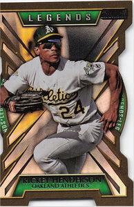 2014 Topps Stadium Club Legends Die-Cuts Rickey Henderson LDC-3