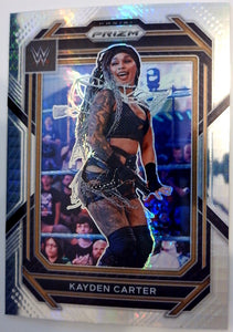 2023 Panini Prizm WWE Hyper Prizm Kayden Carter #118