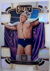 2024 Panini Select WWE Silver Prizm Die-Cut Harley Race #61